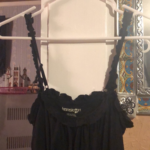 Y2K era kensie girl black top - Picture 2 of 9